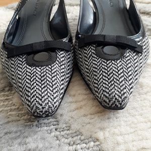 Ellen Tracy Slingback Short Heels 'Sammy' 6M